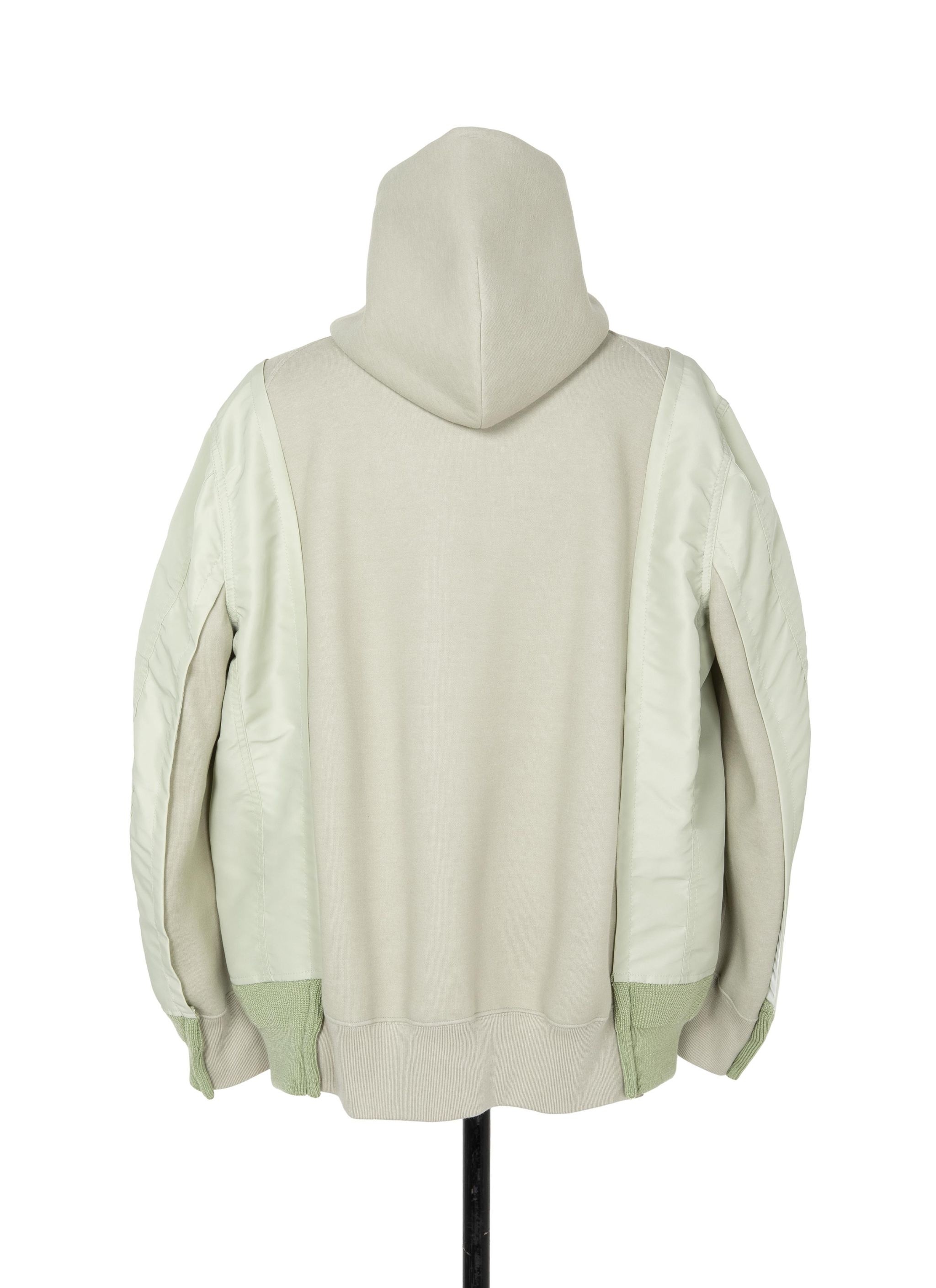 Nylon Twill x Sponge Sweat Hoodie - 3