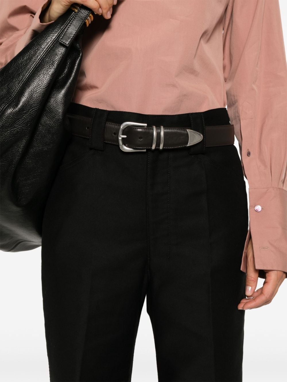 straight-leg trousers - 5