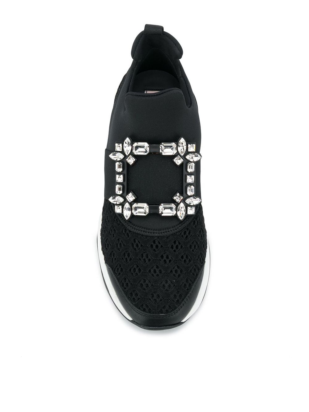 embellished slip-on sneakers - 4