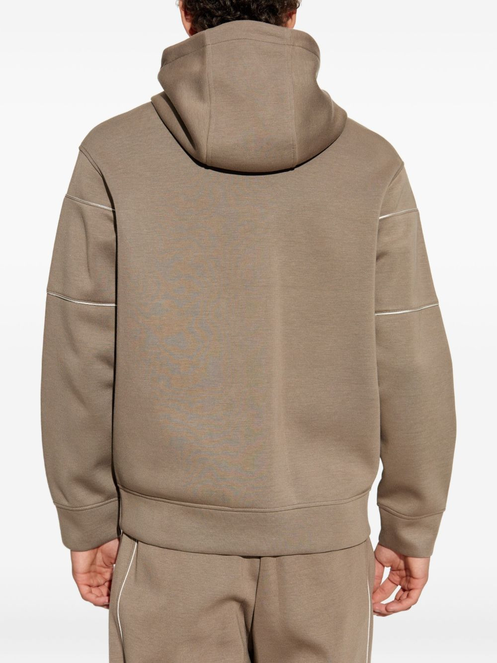logo-print hoodie - 4