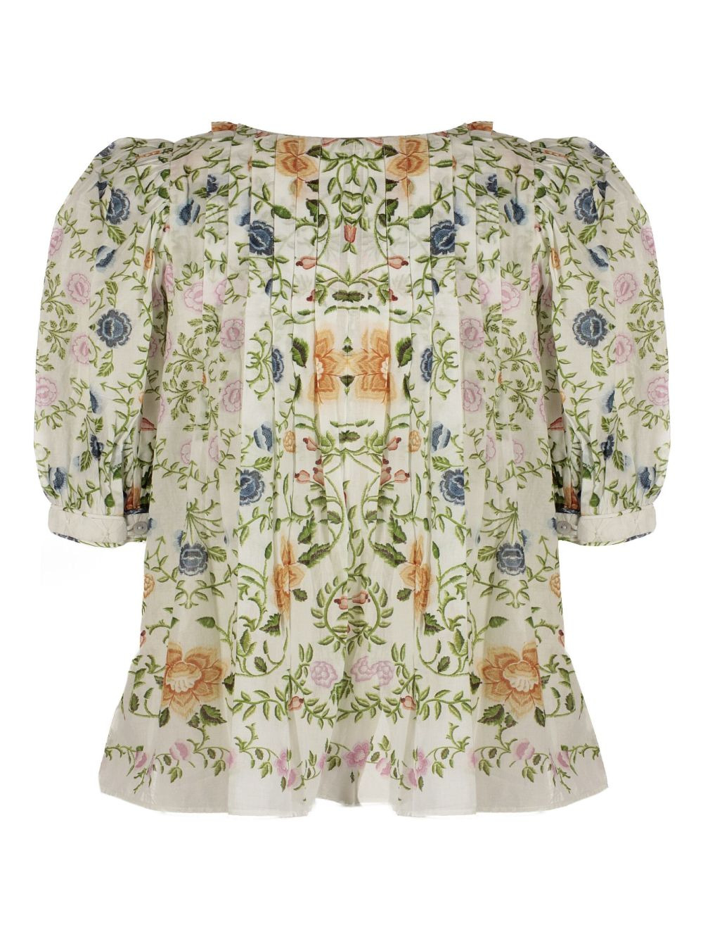 floral print blouse - 2