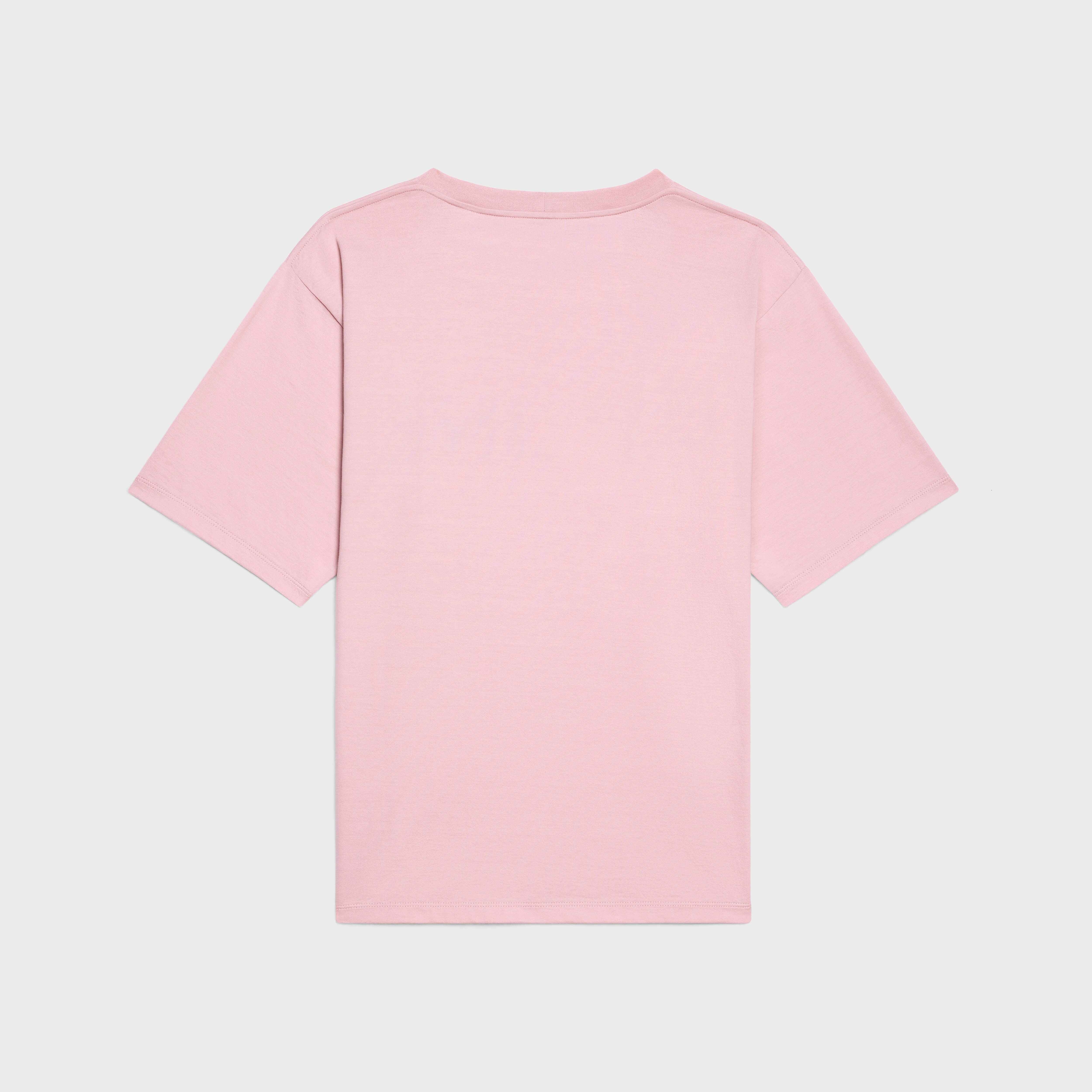 CELINE LOOSE UNISEX COTTON JERSEY T-SHIRT - 2