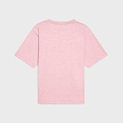 CELINE CELINE LOOSE UNISEX COTTON JERSEY T-SHIRT outlook