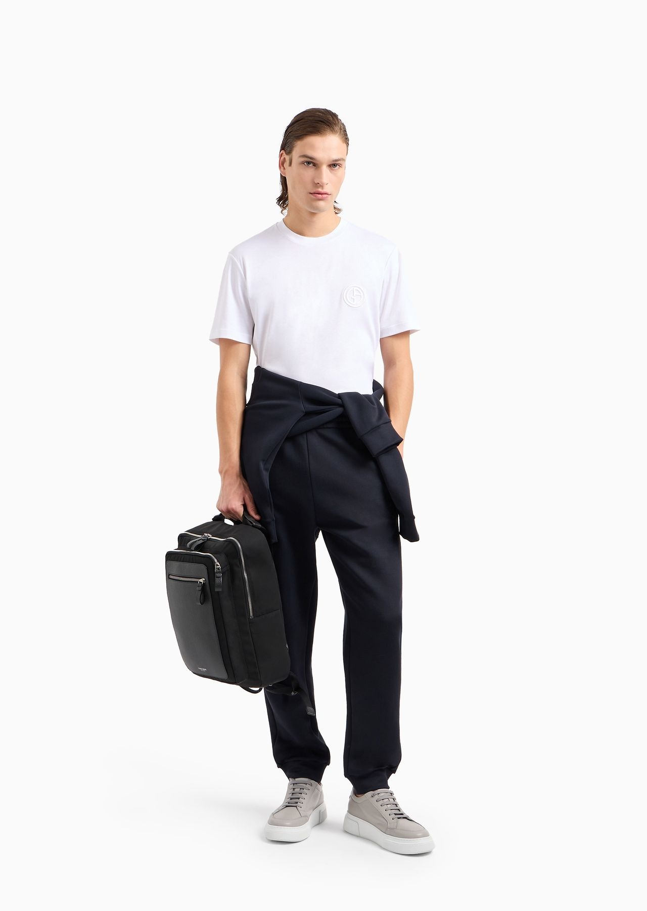 Micro-modal double jersey trousers - 4