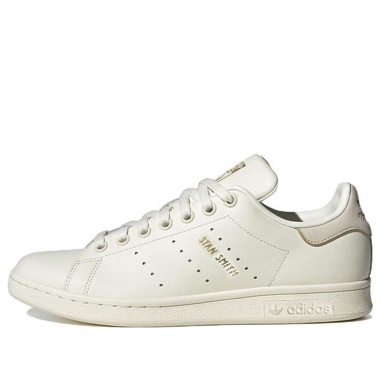 (WMNS) adidas Originals Stan Smith Shoes 'Wonder White / Gold' HQ6645 - 1