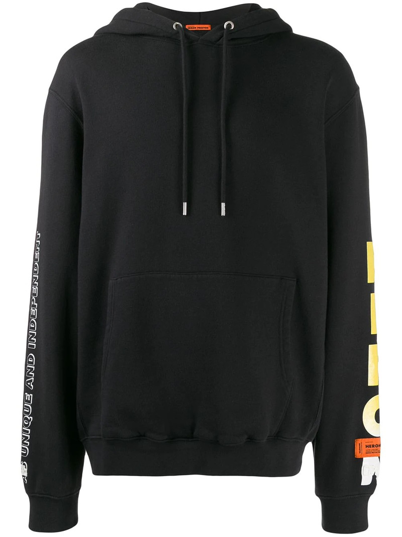 Flame face hoodie 1