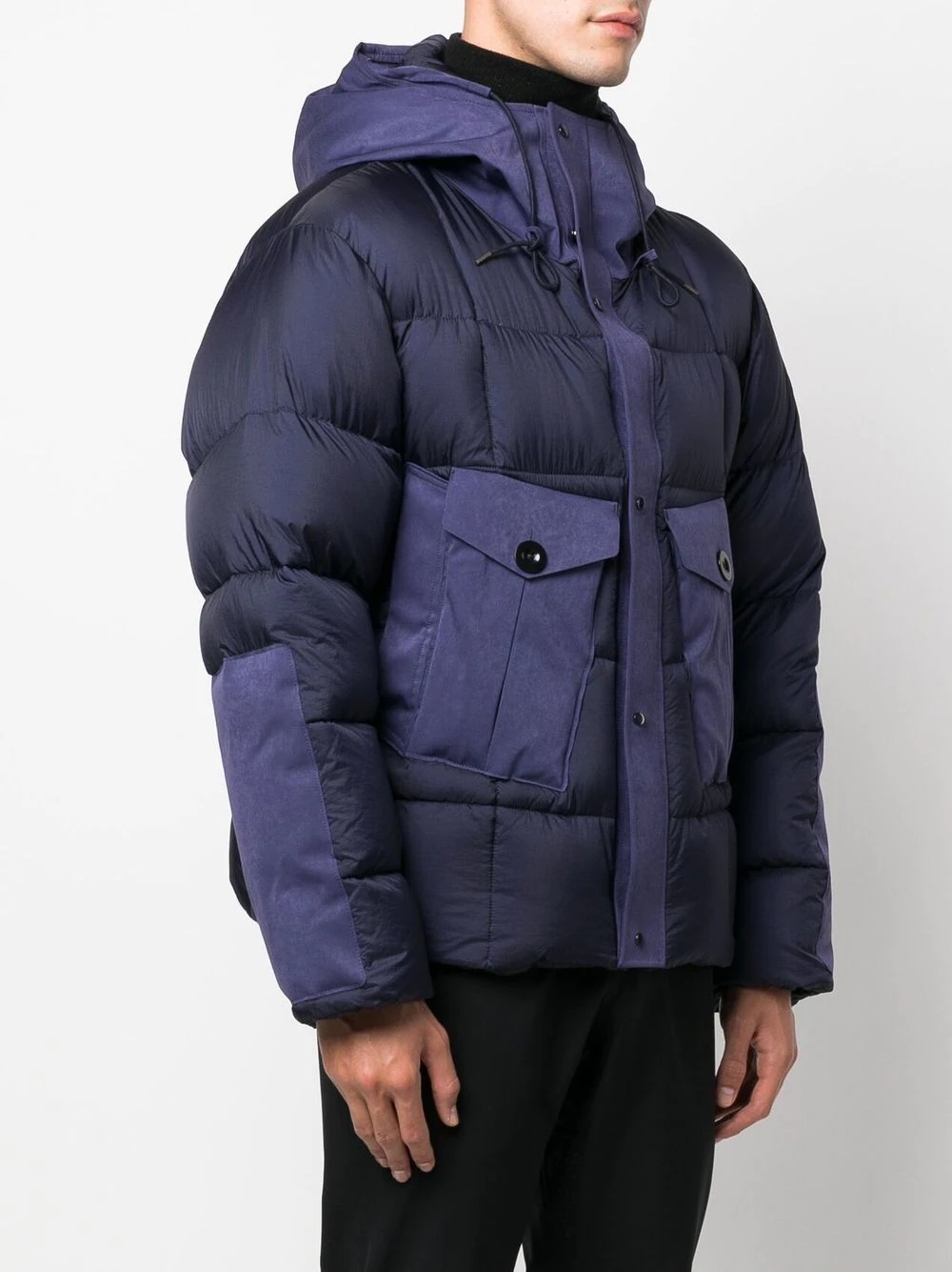 hooded padded jacket - 3