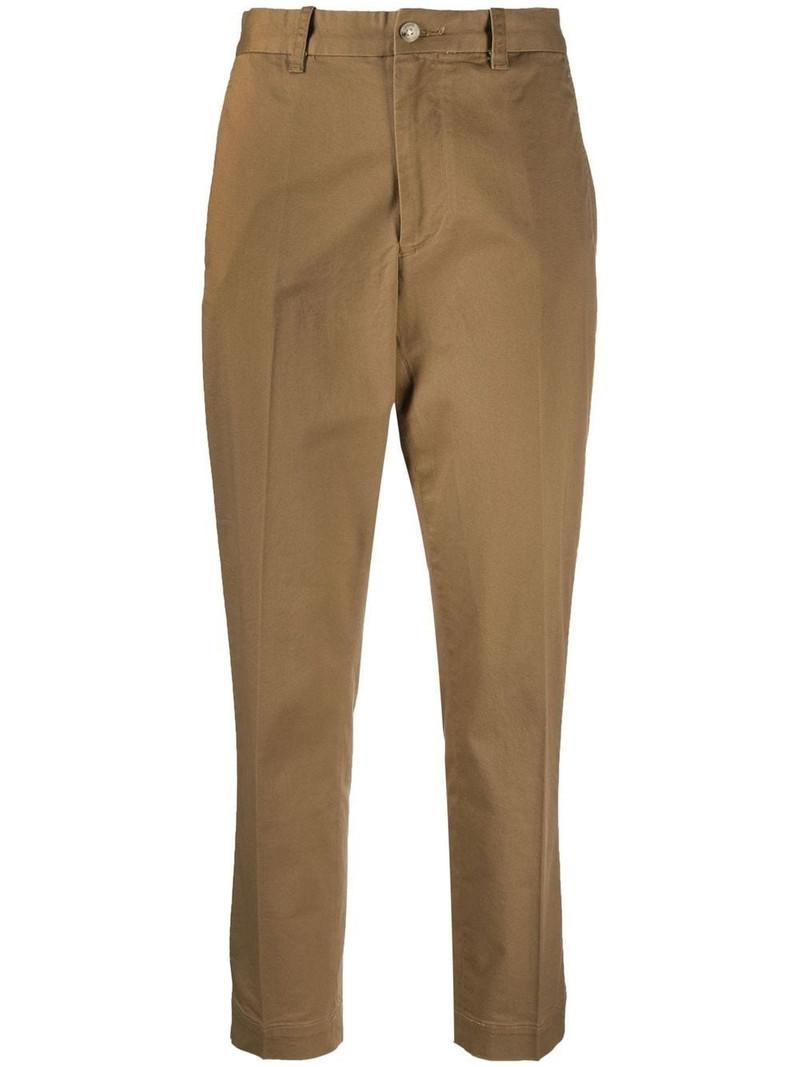 pressed-crease cotton chinos 1
