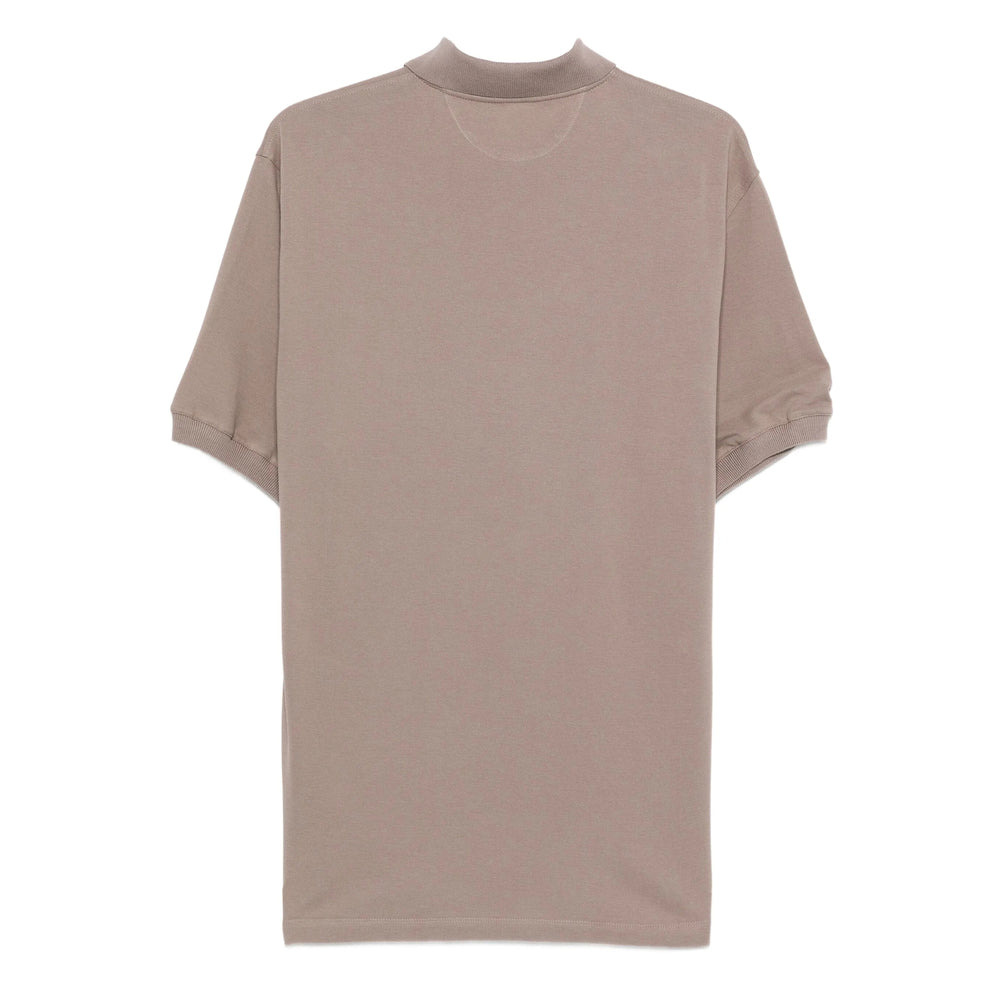 Brunello Cucinelli Grey Polo Shirts Men - 2