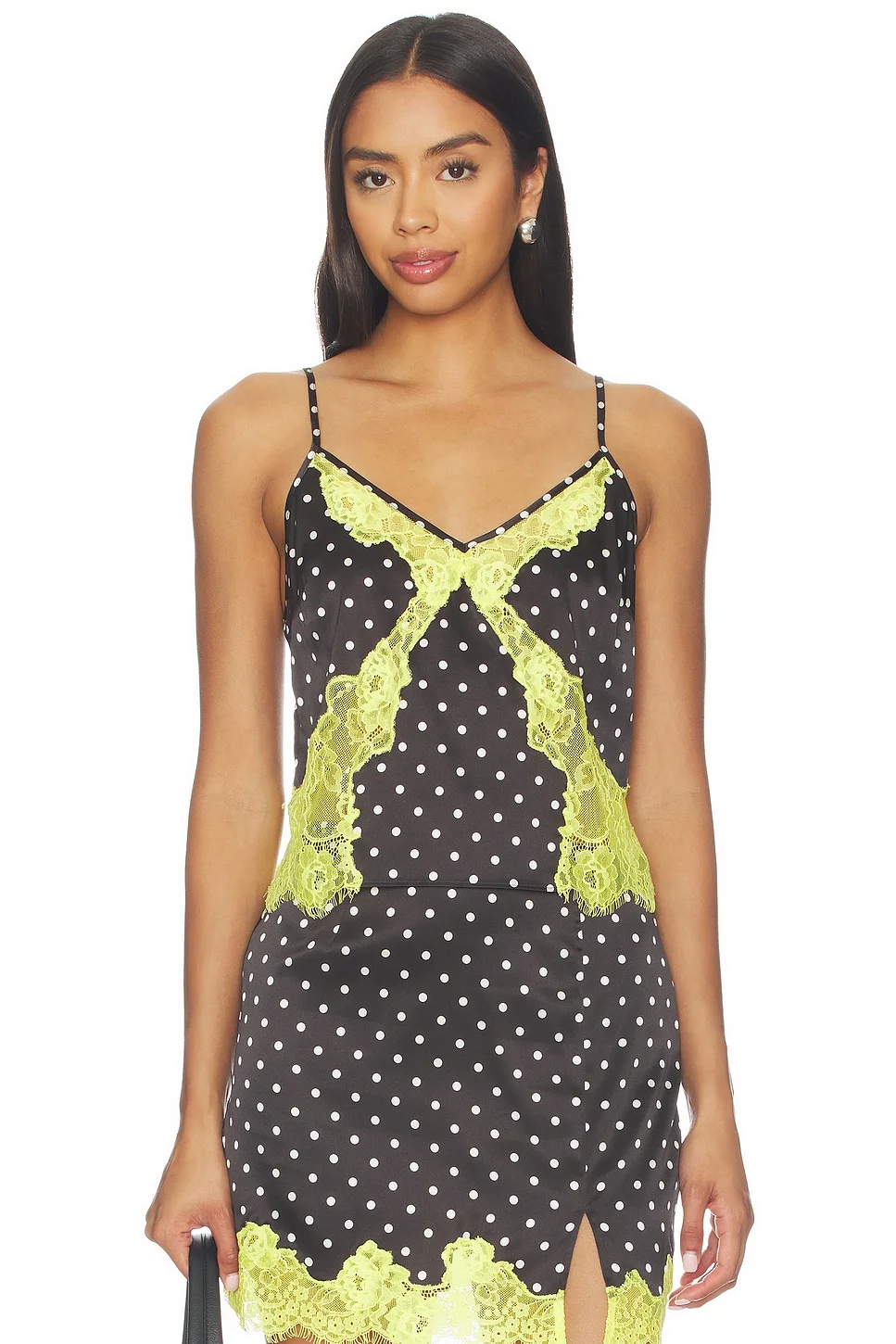 Juliet Lace Dotted Cami - 1