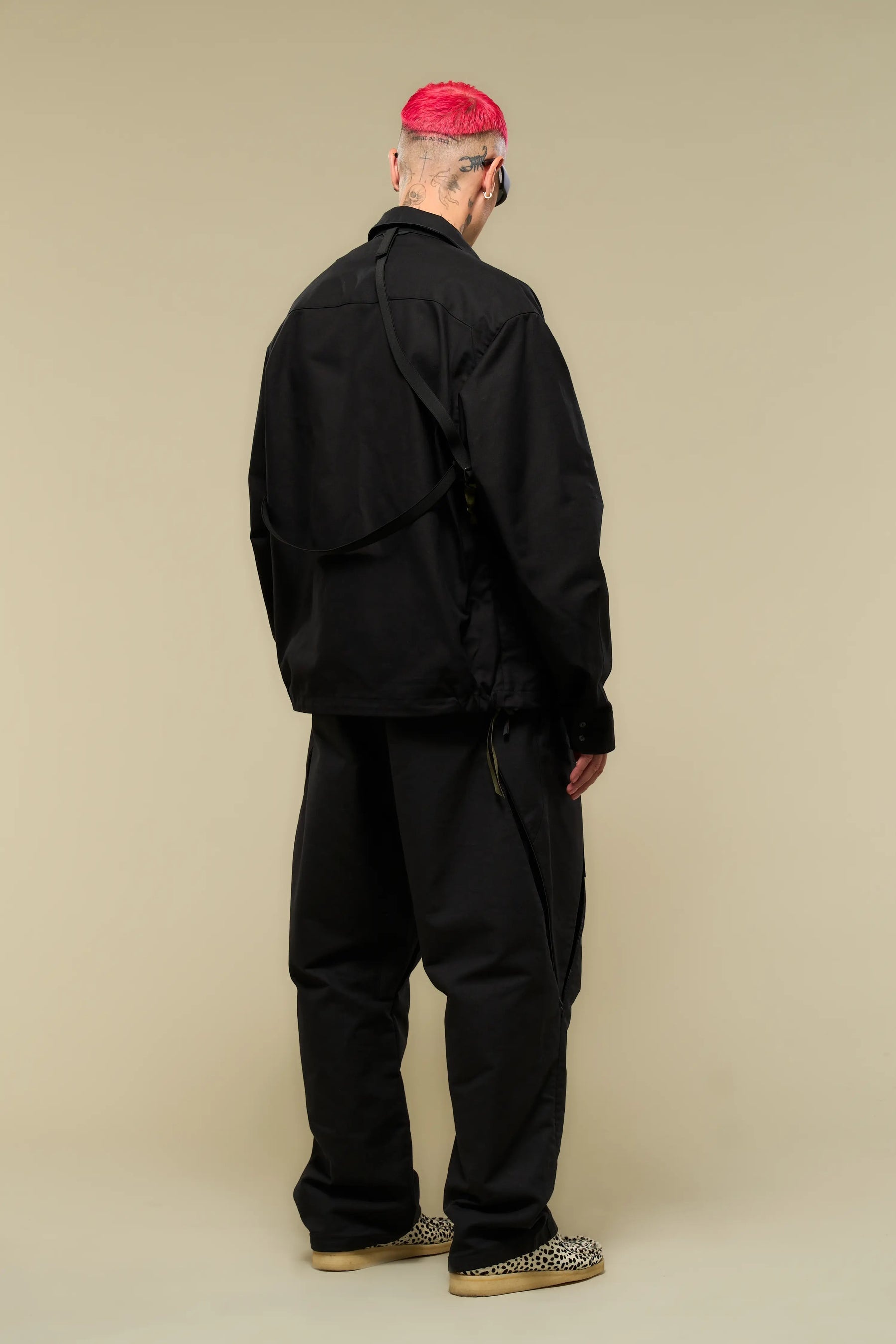 COTTON WEB BELT VENT PANTS GEN. 1.1 (P55-KI) / BLK - 19