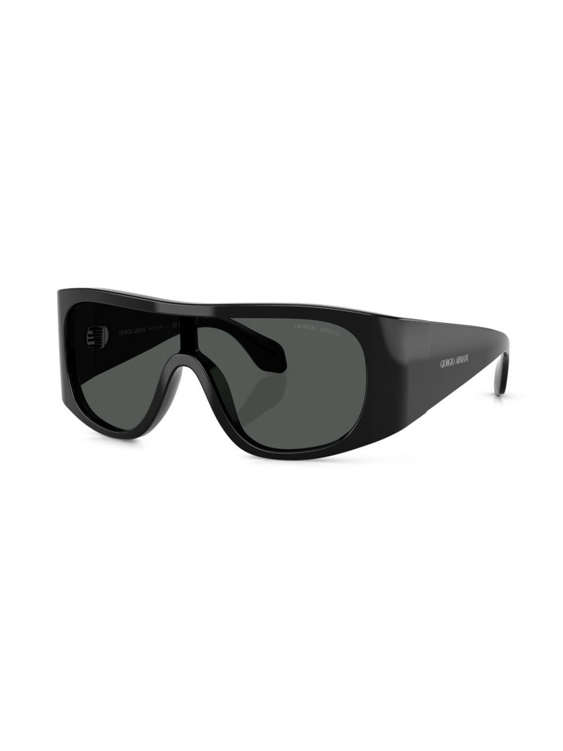 GIORGIO ARMANI logo-print sunglasses outlook