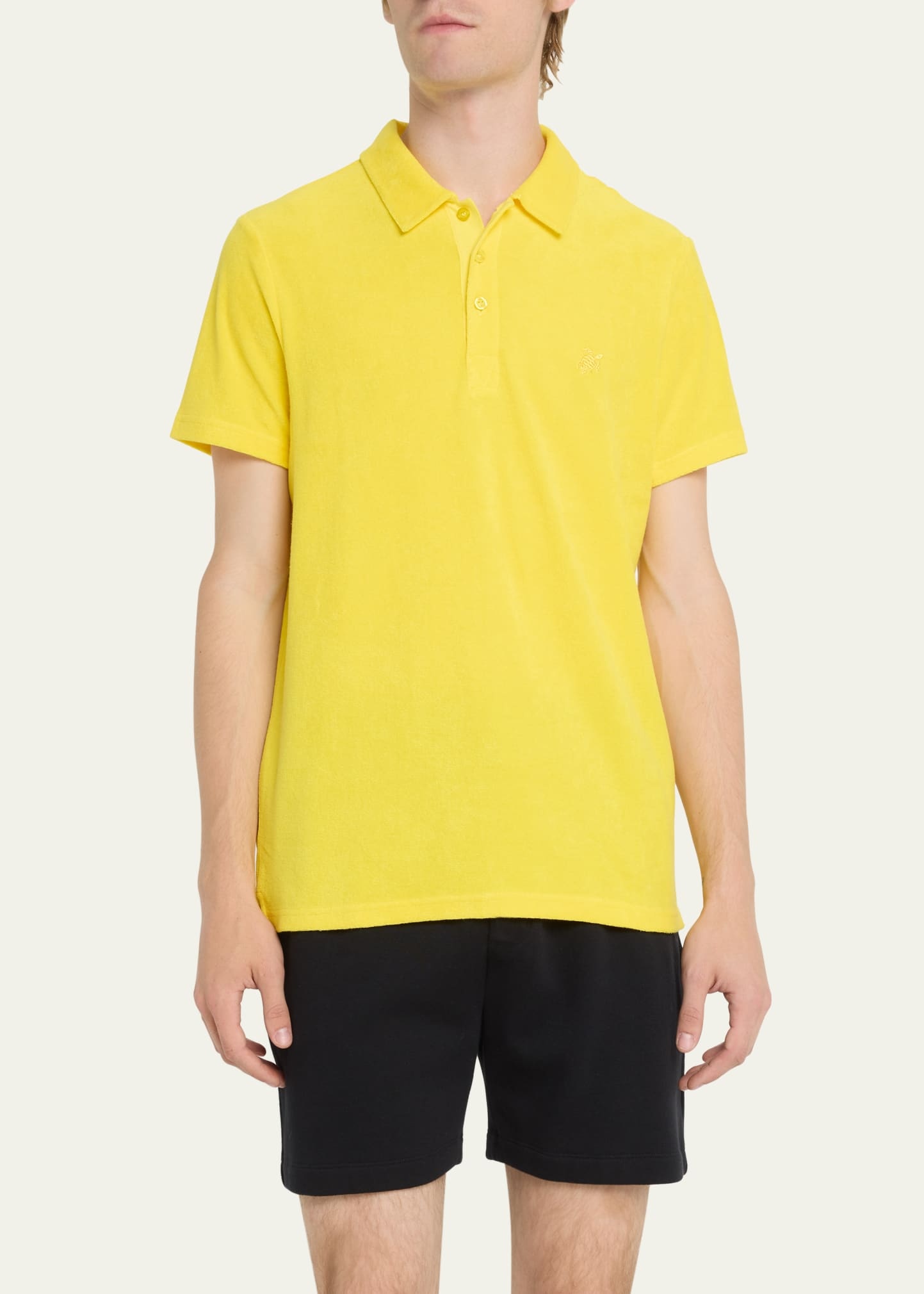 Men's Organic Terry Polo Shirt - 4