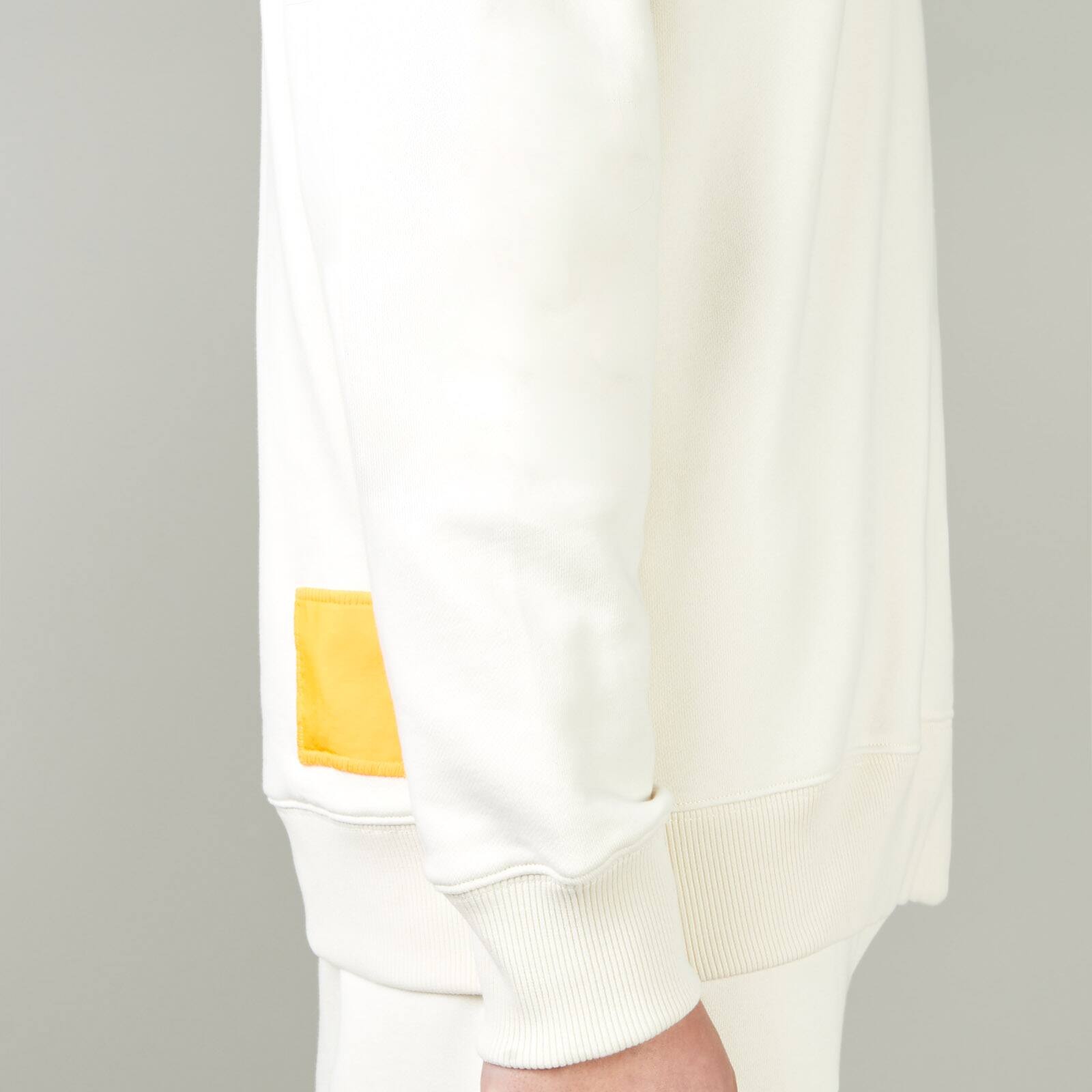 Round-neck Sweatshirt White - 10