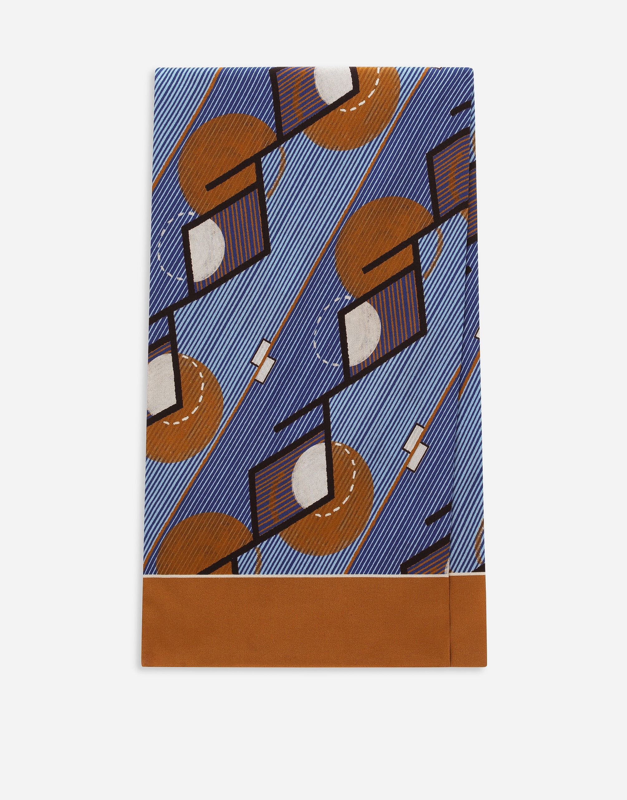 Silk scarf with print - 2