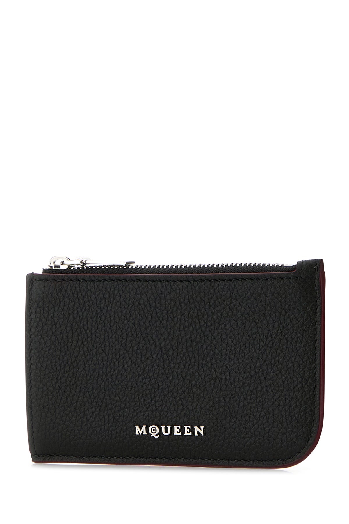 Black leather card holder - 2