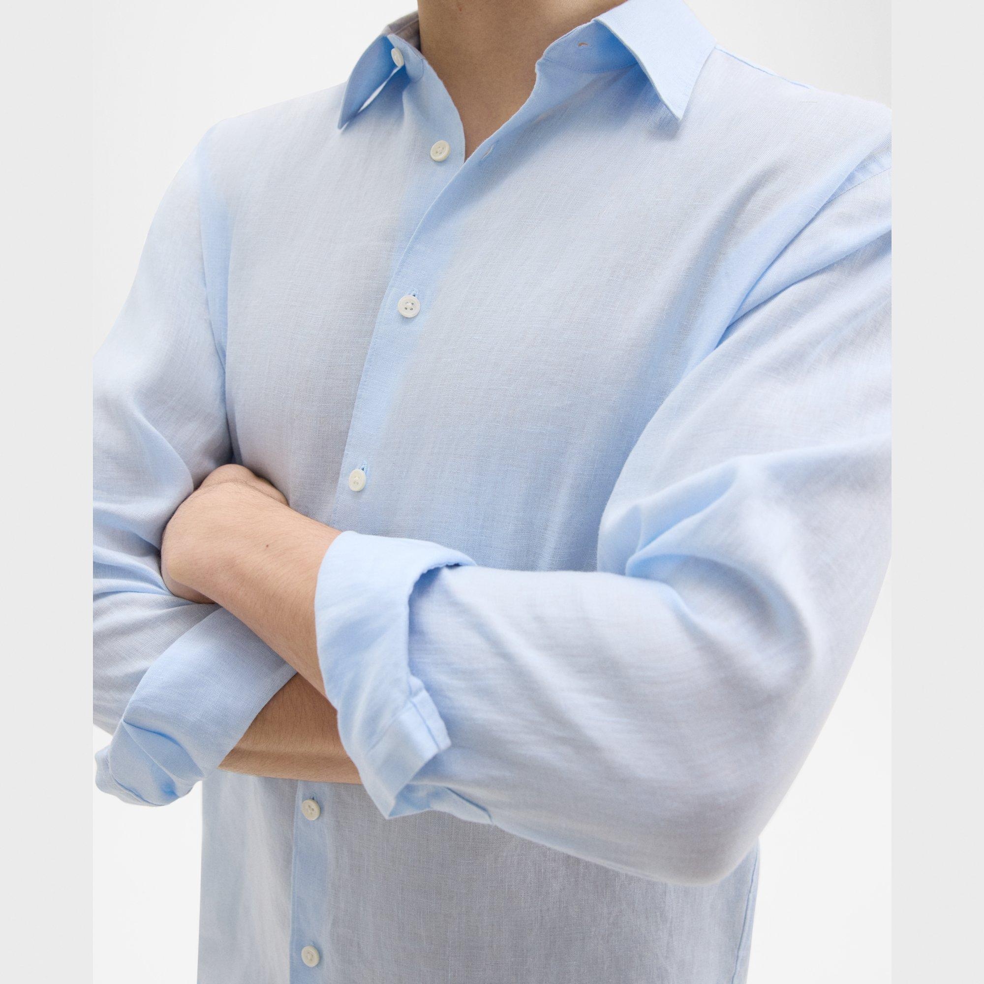 Irving Shirt in Relaxed Linen - 5