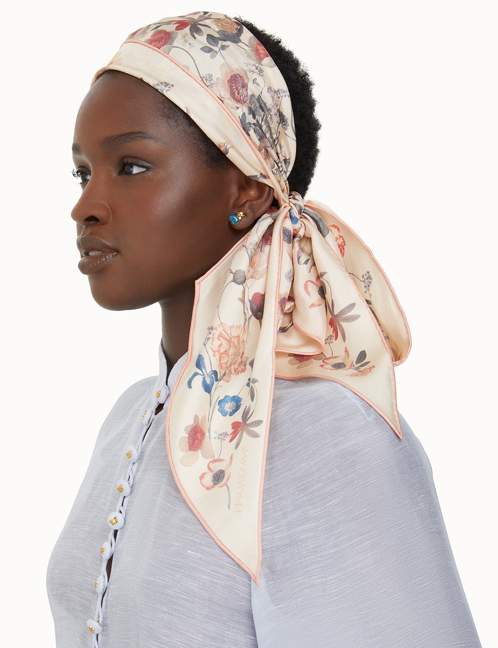 SILK NECK SCARF - 4