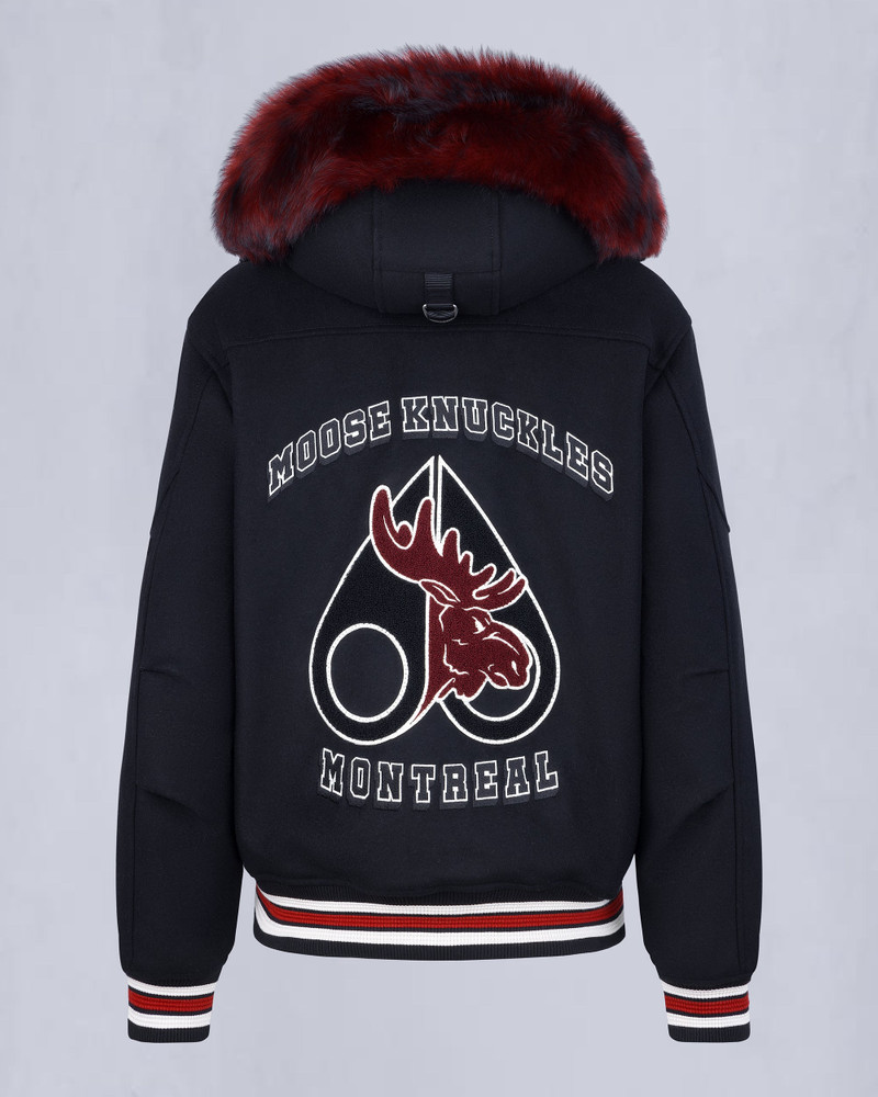 NHL X MOOSE KNUCKLES TEAM BOMBER JACKET 5