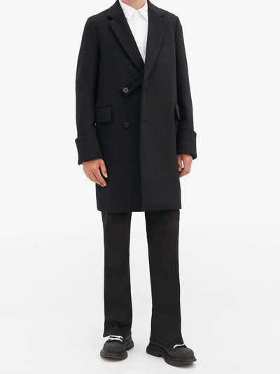 Wooyoungmi Double-breasted wool-blend coat outlook