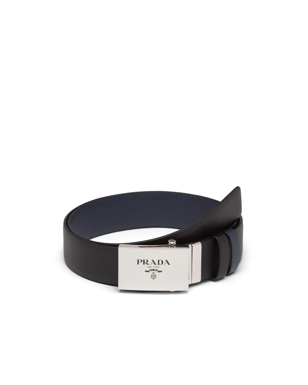 Saffiano Leather Reversible Belt - 1