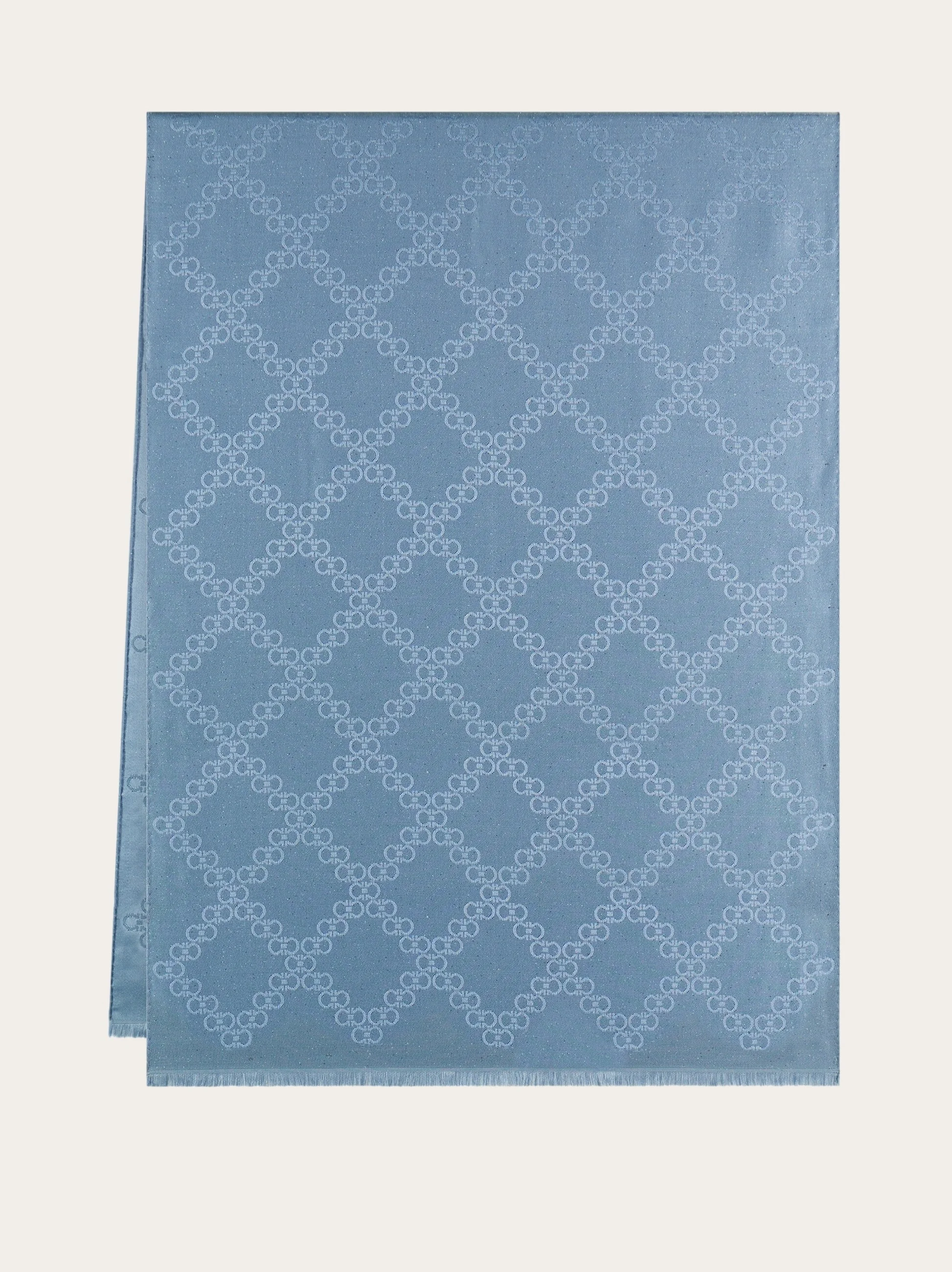 Gancini jacquard stole - 1