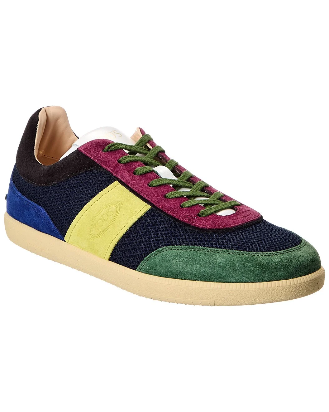TOD’s Suede & Mesh Sneaker - 1