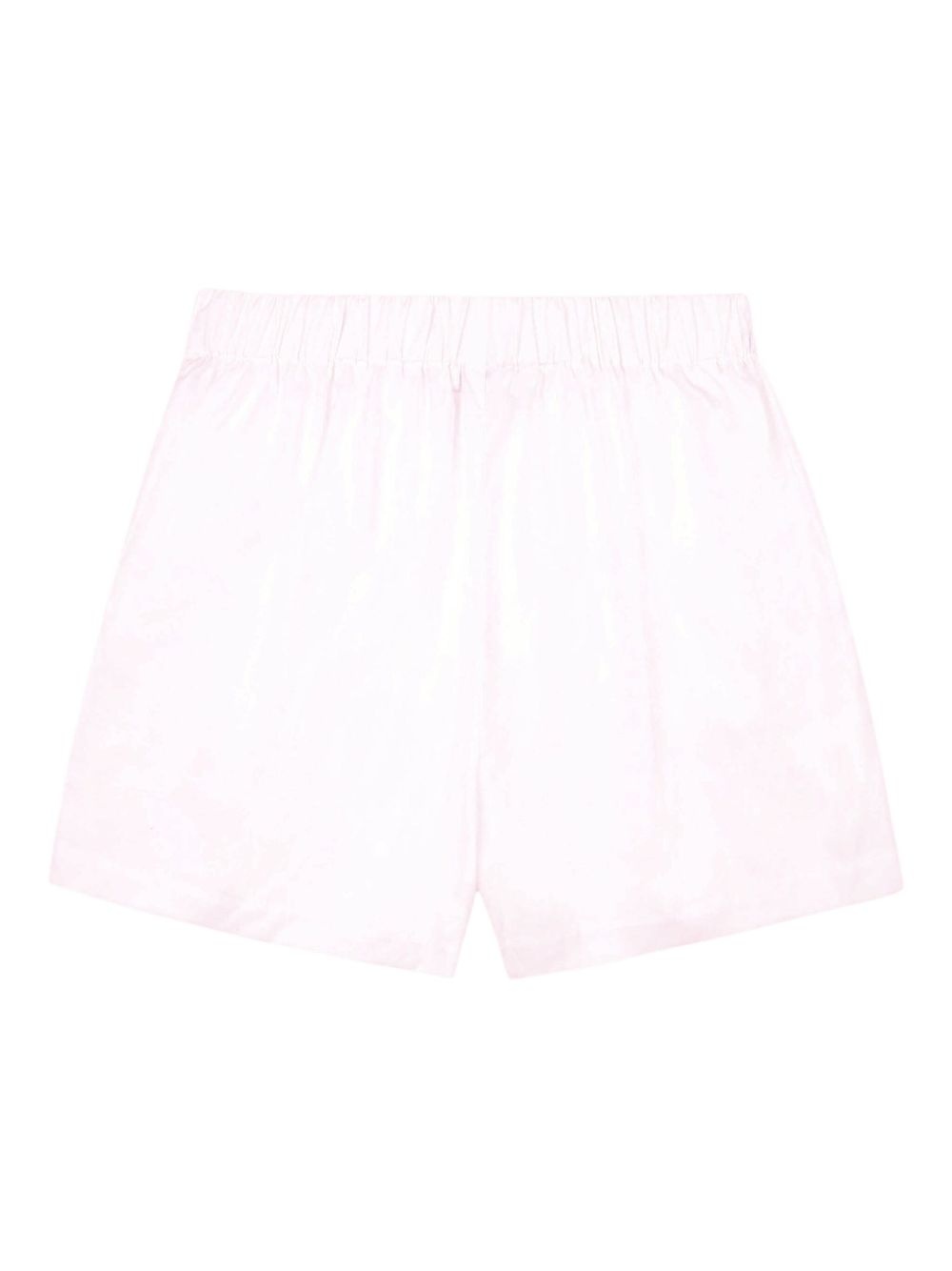 logo-embroidered shorts - 5