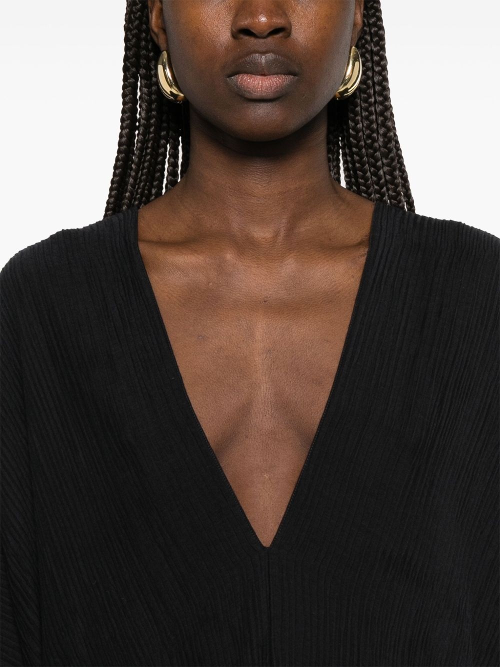 tassel-detail kaftan - 5