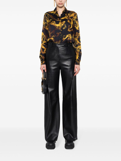 VERSACE JEANS COUTURE Watercolour Couture-print shirt outlook