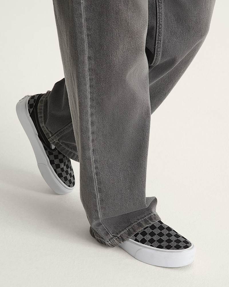 Classic Slip-On Platform Checkerboard Shoe 5