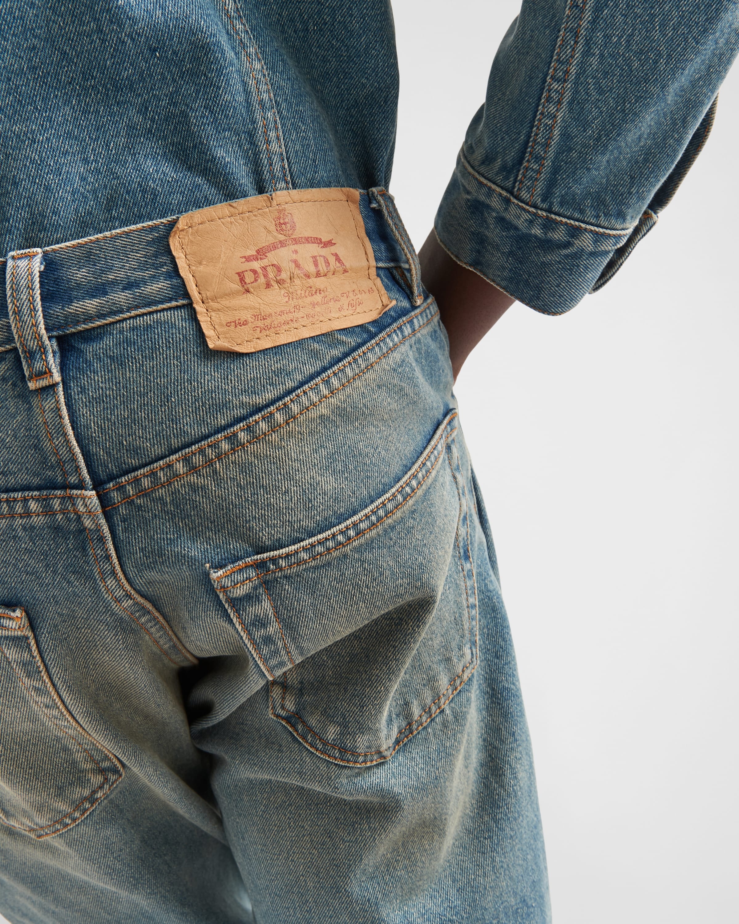 Five-pocket denim jeans - 4