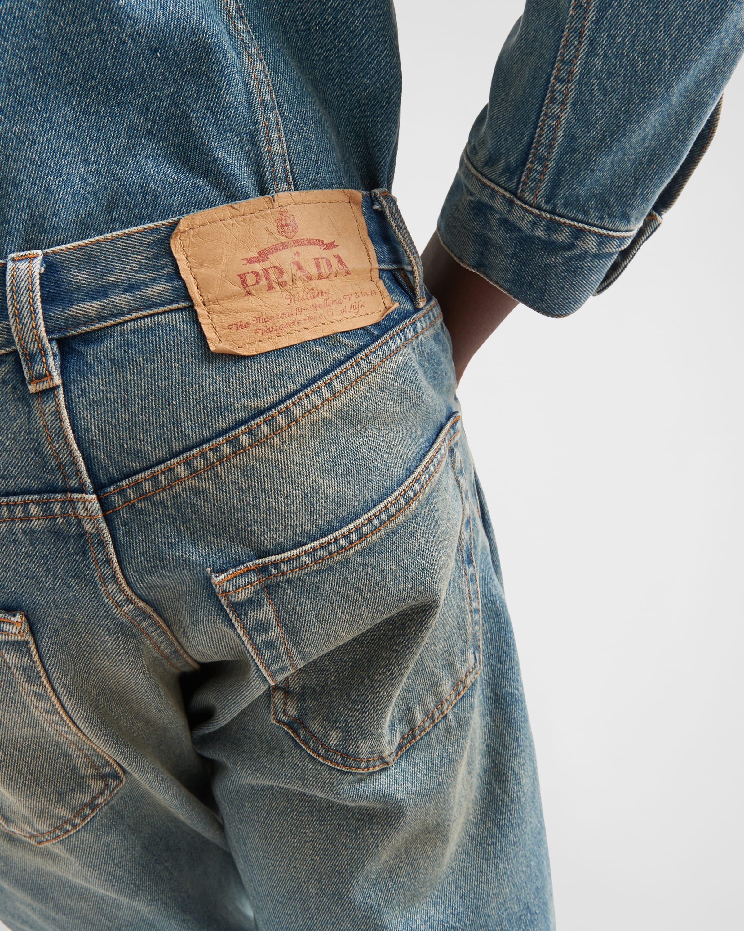 Prada Five-pocket denim jeans | REVERSIBLE