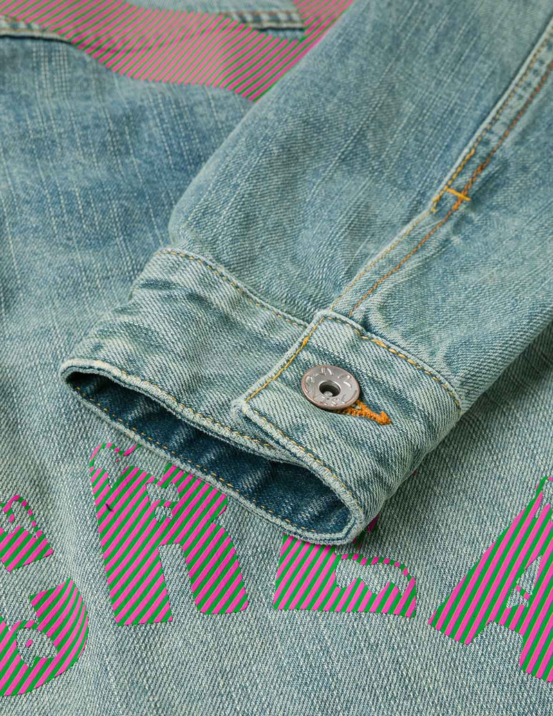 【EXCLUSIVE】EVISU X ICECREAM Seagull Denim Jacket 13