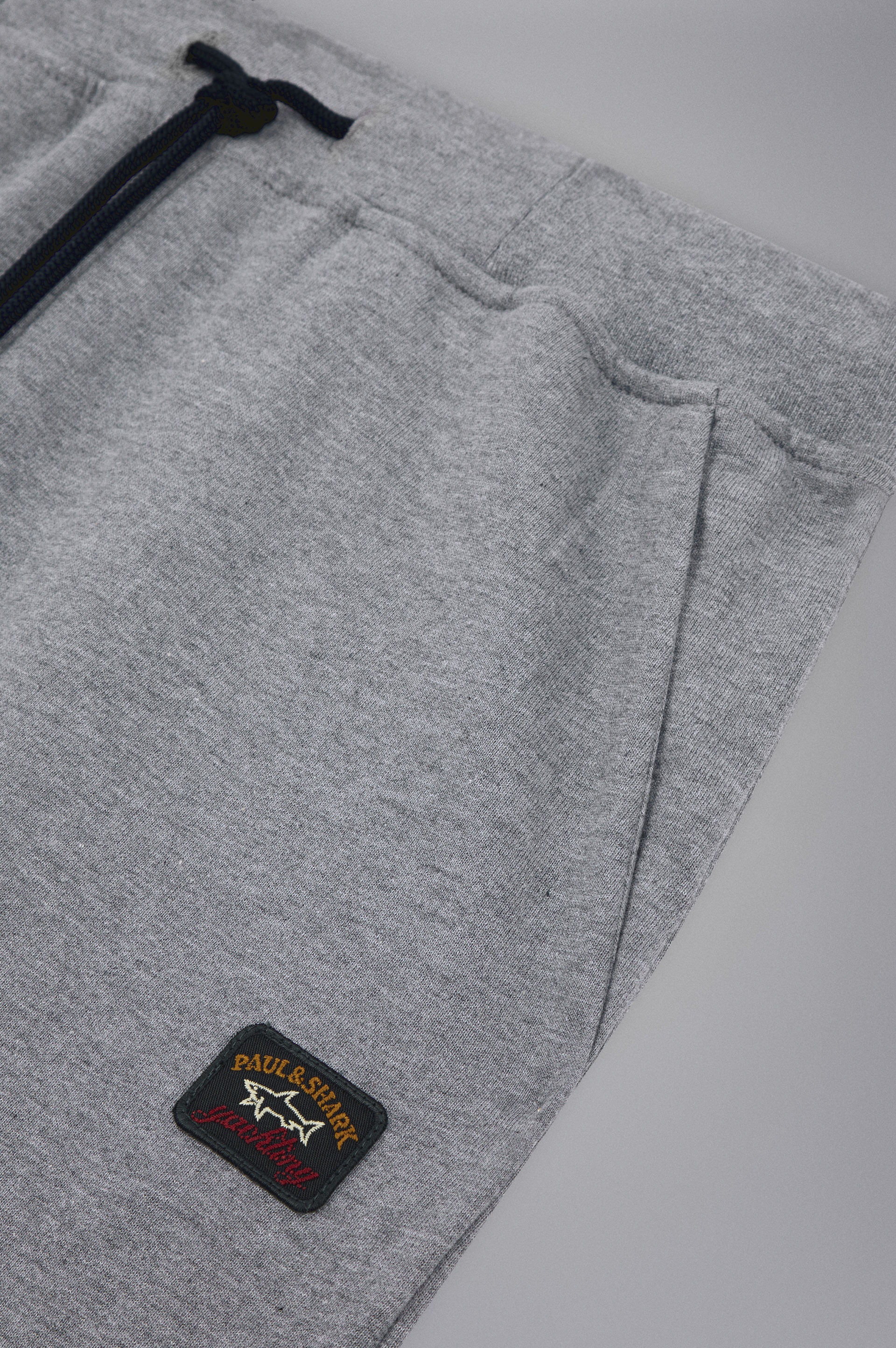 COTTON FULL ZIP TRACKSUIT WITH ICONIC BADGE - 4