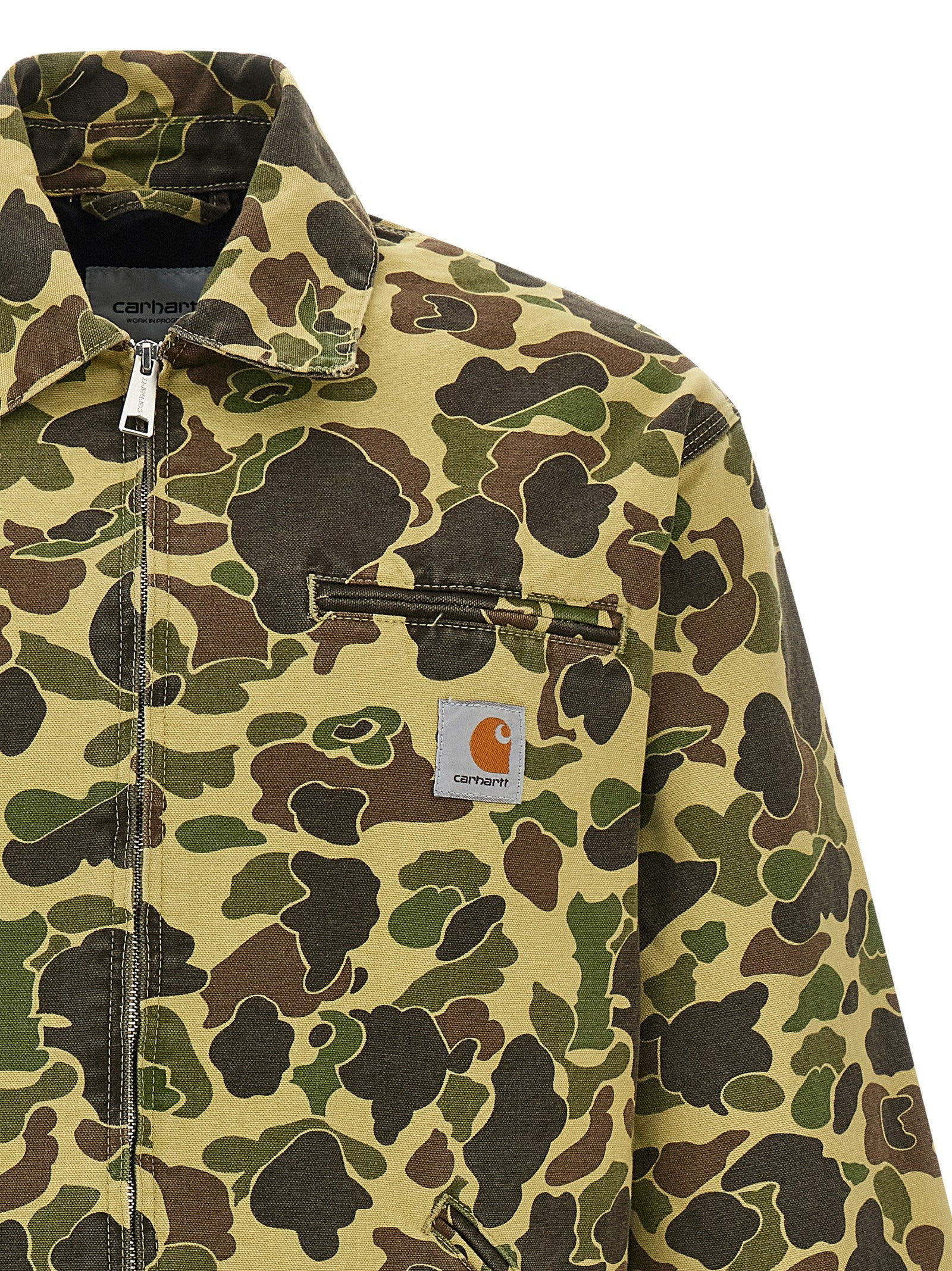 Duck Detroit Puffer Jackets Green - 3