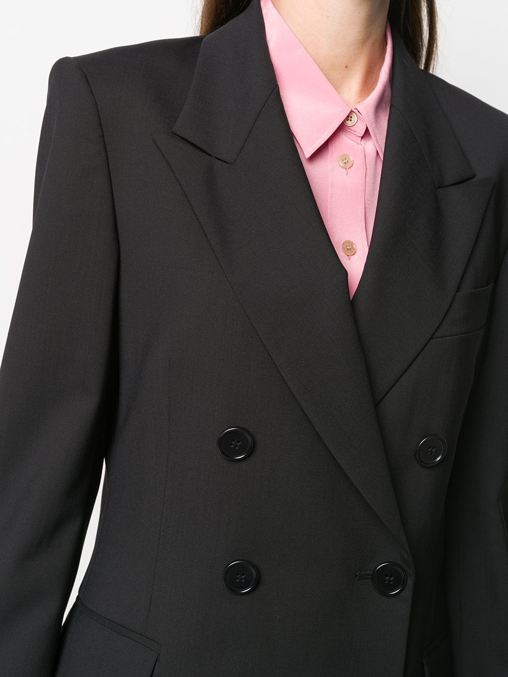 double-breasted blazer jacket - 5