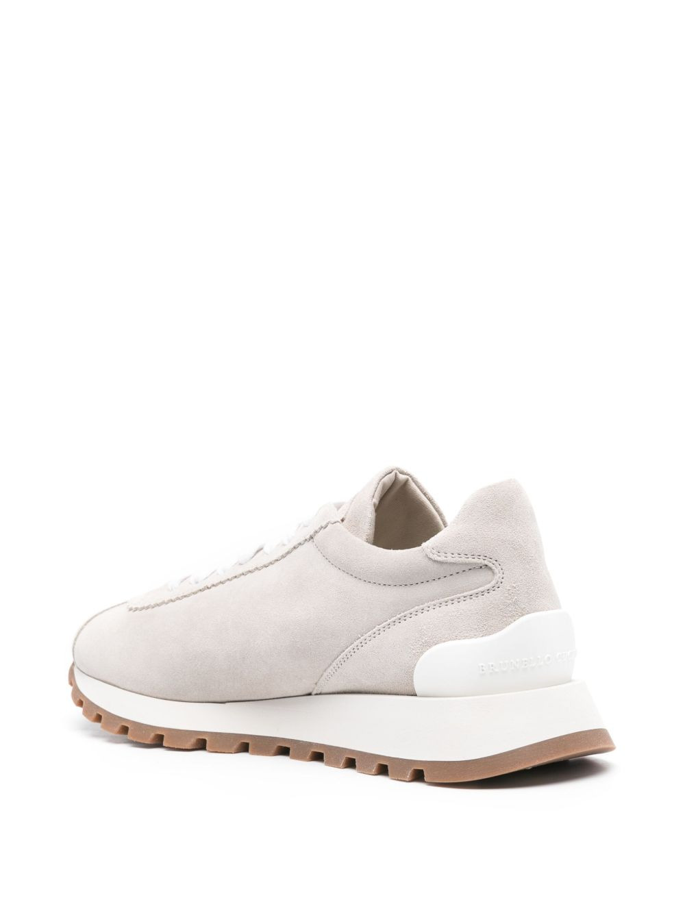 Brunello Cucinelli Women Suede Sneakers - 2