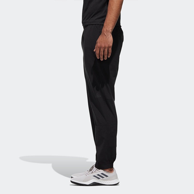adidas Woven Athleisure Casual Sports Long Pants Black DP6792 - 5