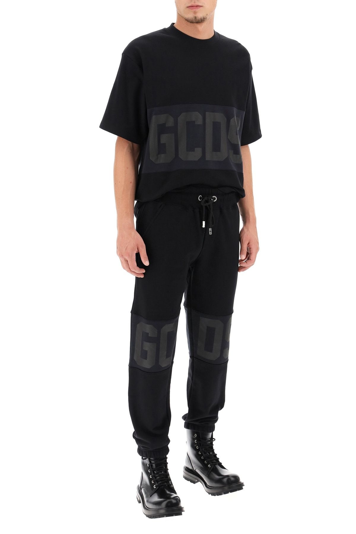 JOGGERS WITH LOGO BANDS - 2