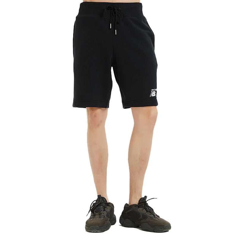 New Balance Basic Cotton Shorts 'Black' AMS91578-BK - 4