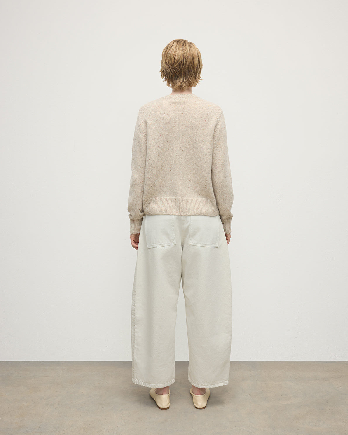 Donegal Cashmere Cream Cardigan - 4