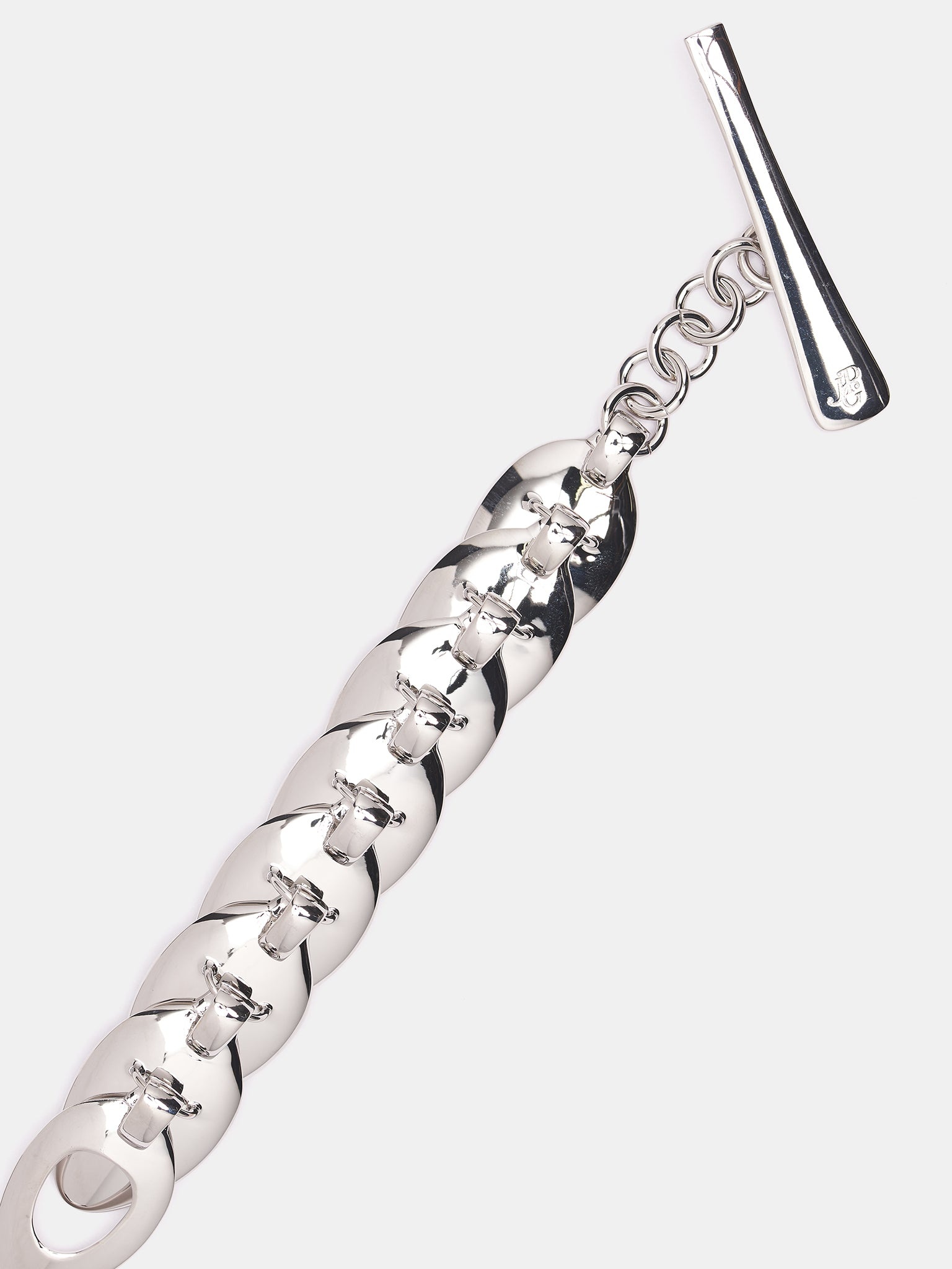 Silver Brass Cutlery Bracelet - 2