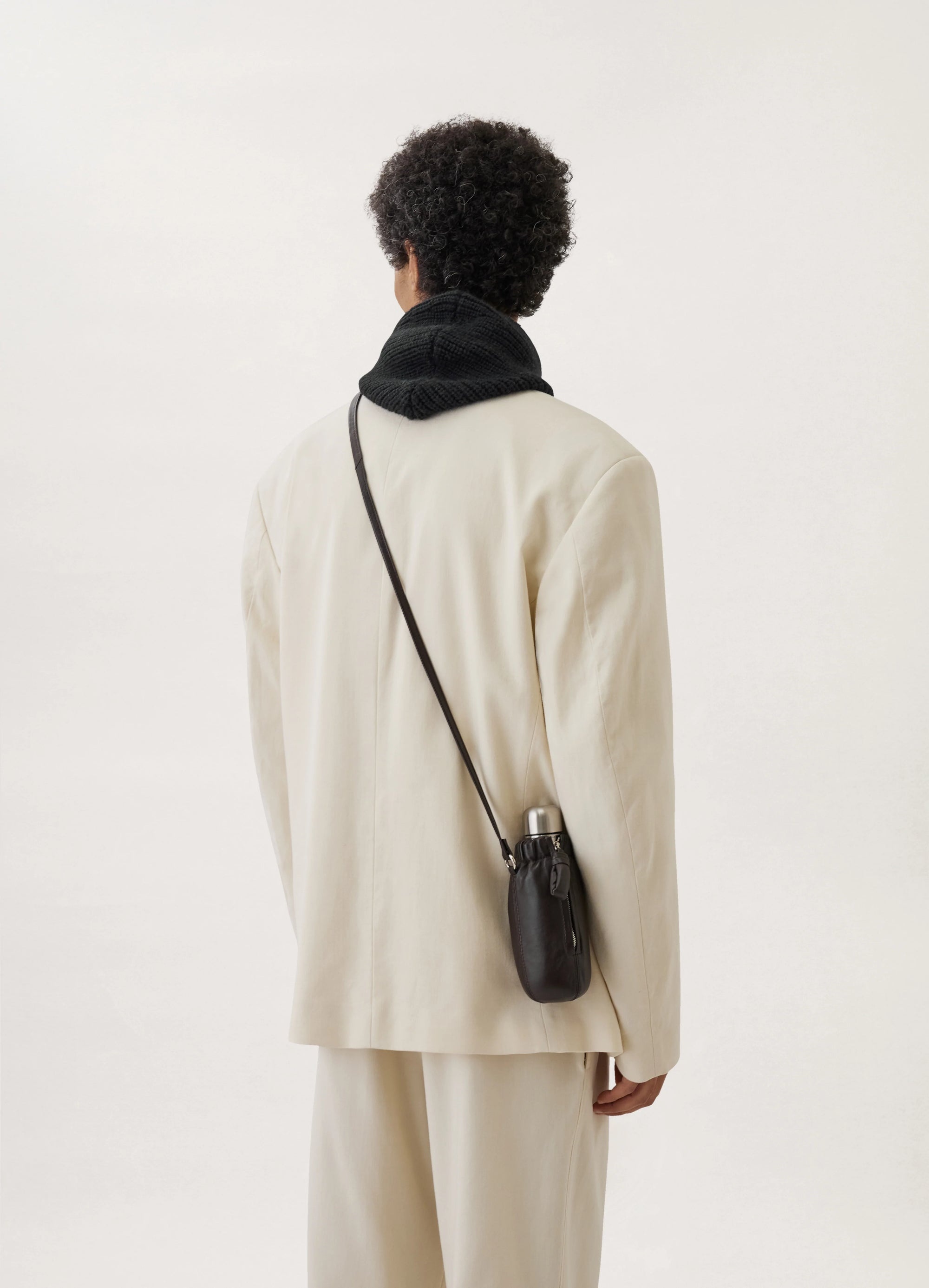 SMALL WATER BOTTLE-CARRIER
SOFT NAPPA LEATHER - 5