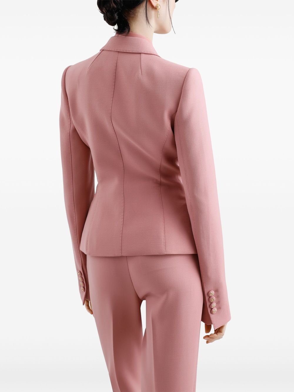 single-breasted blazer - 5