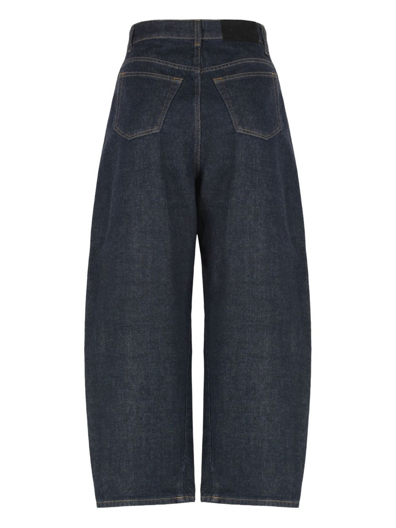 Givenchy button cocoon jeans outlook
