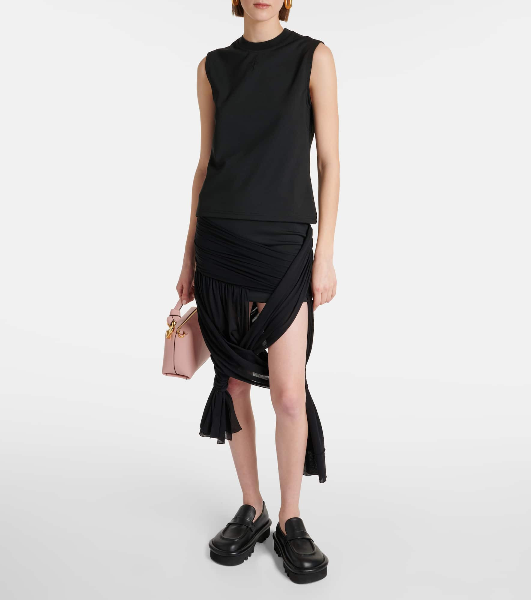 Knot-detail wrap skirt - 2