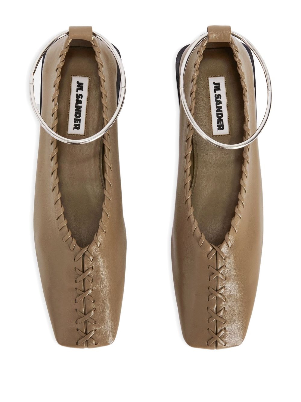leather ballet flats - 4