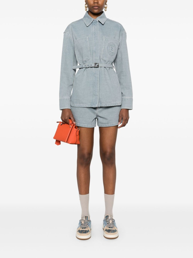 FENDI denim shorts outlook
