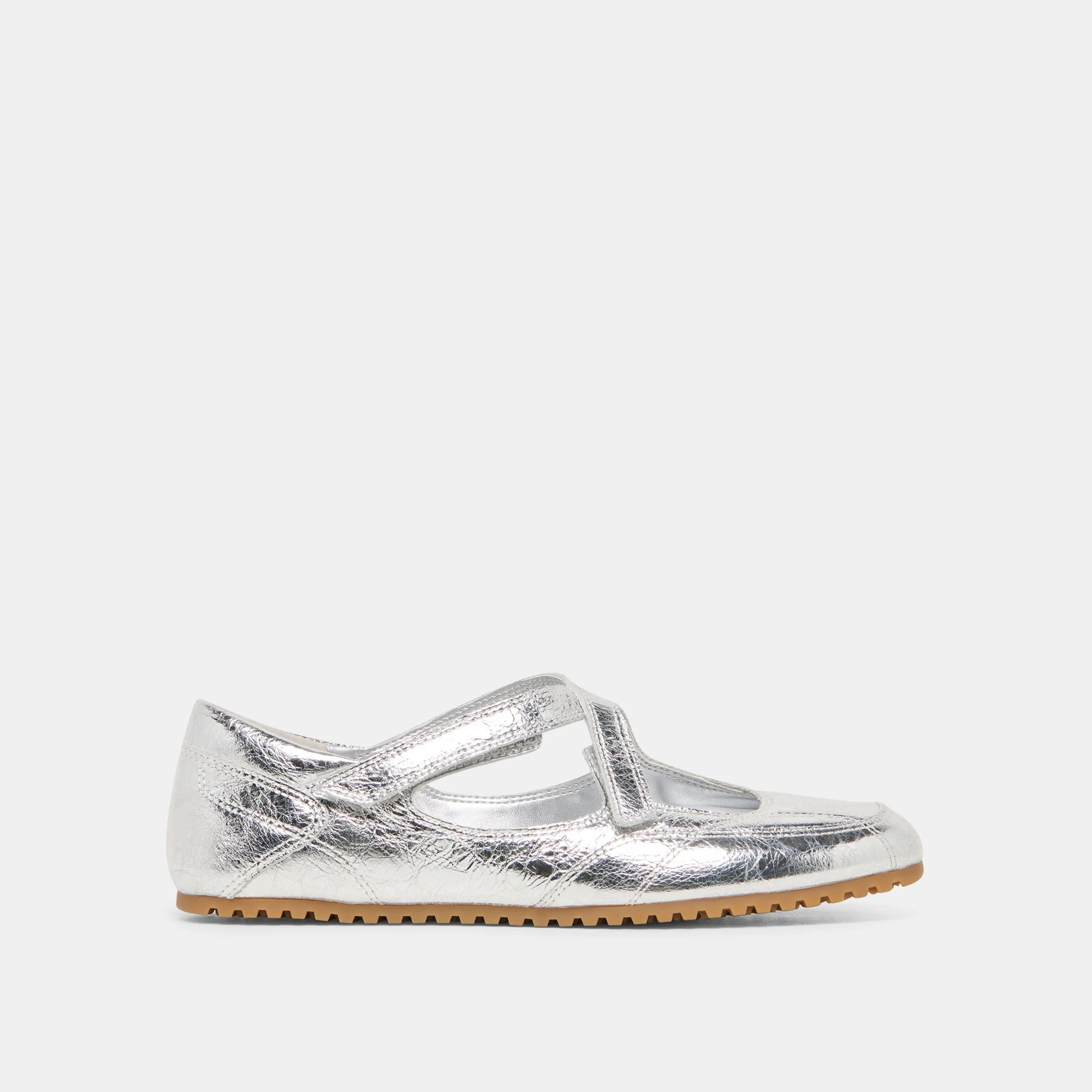 YONO SNEAKERS SILVER DISTRESSED LEATHER - 1